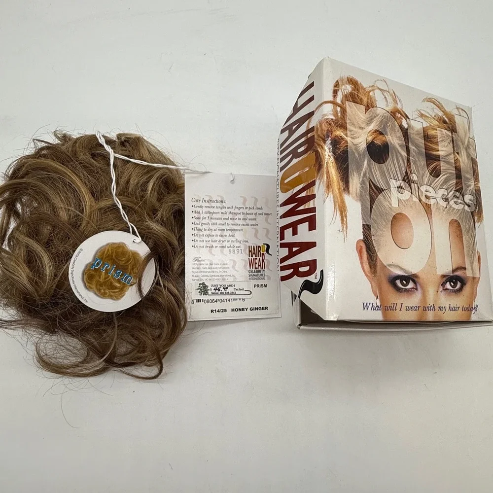 Celebrity Hairwear Prism Honey Ginger Claw Clip Ponytail Hair Piece R1425